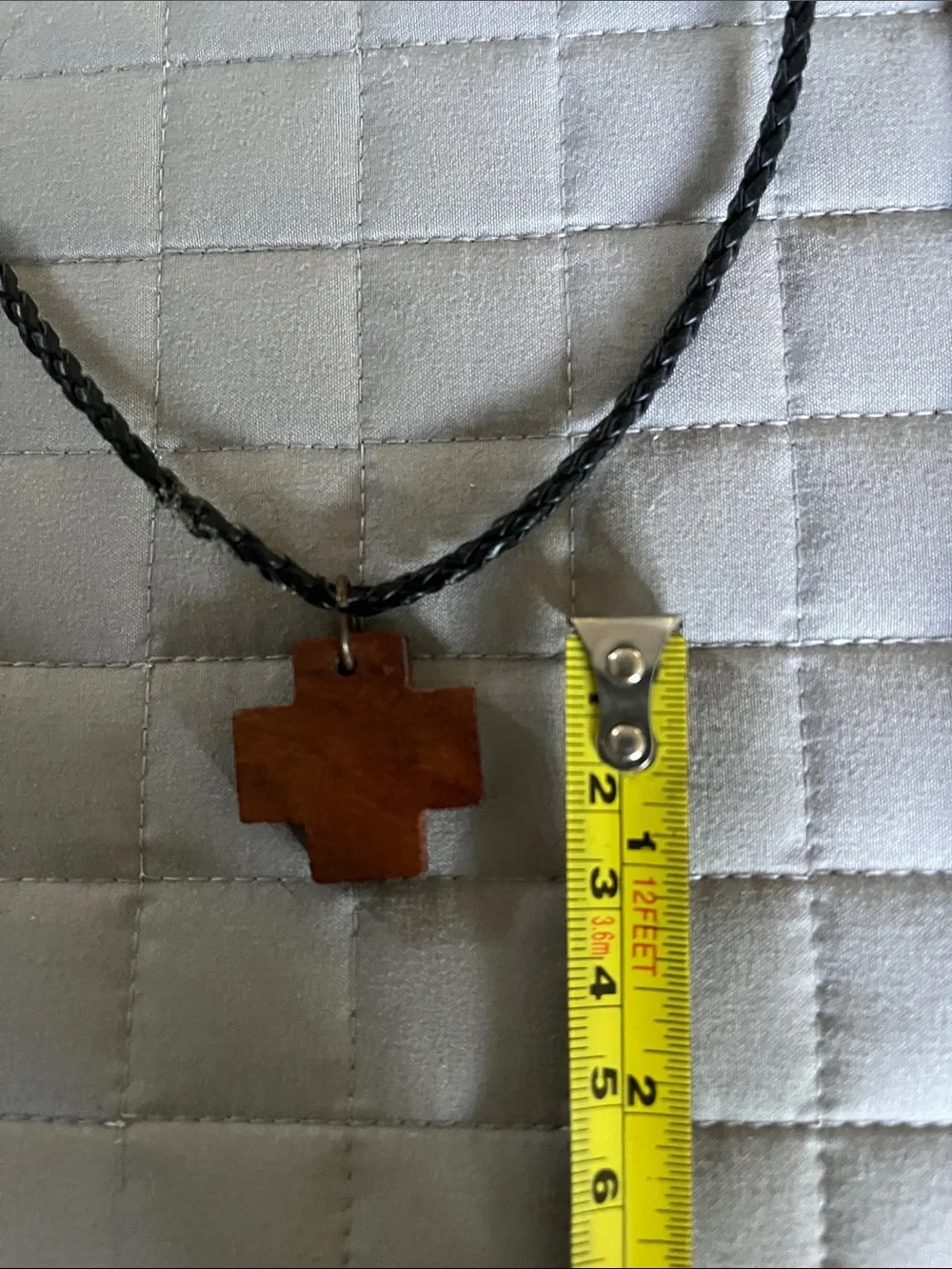 Triple Cord Necklace Set with Cross, Tooth & Medallion